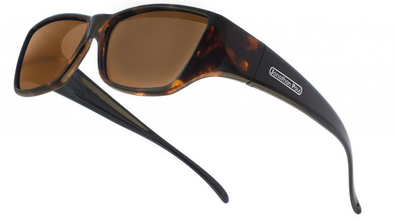 Jonathan Paul® Fitovers Eyewear Large Neera in Leopard-Black & Amber NR003A