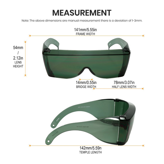 CALABRIA 3000G Economy Fitover with UV PROTECTION IN GREEN