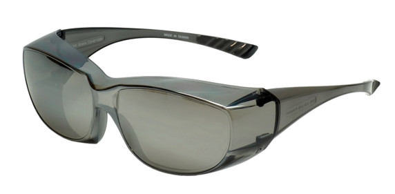 CALABRIA 6000WM Economy Fitover with UV PROTECTION IN SILVER MIRROR