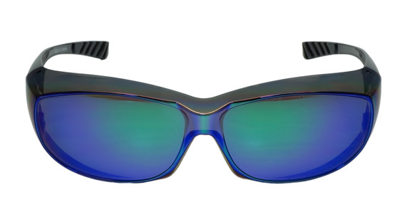 CALABRIA 6000GM Economy Fitover with UV PROTECTION IN GREEN MIRROR