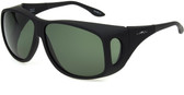 Haven Designer Fitover Sunglasses Banyan in Black & Polarized Grey Lens (XL)