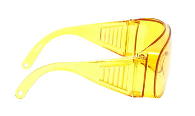 Calabria 1003 Anti Splash Safety Glasses Fitover/100% UV