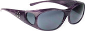 Jonathan Paul® Fitovers Eyewear Medium Element in Purple-Haze & Gray EM006S