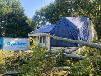 If Your Property is Damaged by a Storm: How Goodtainer Portable Storage Can Help Secure Your Belongings