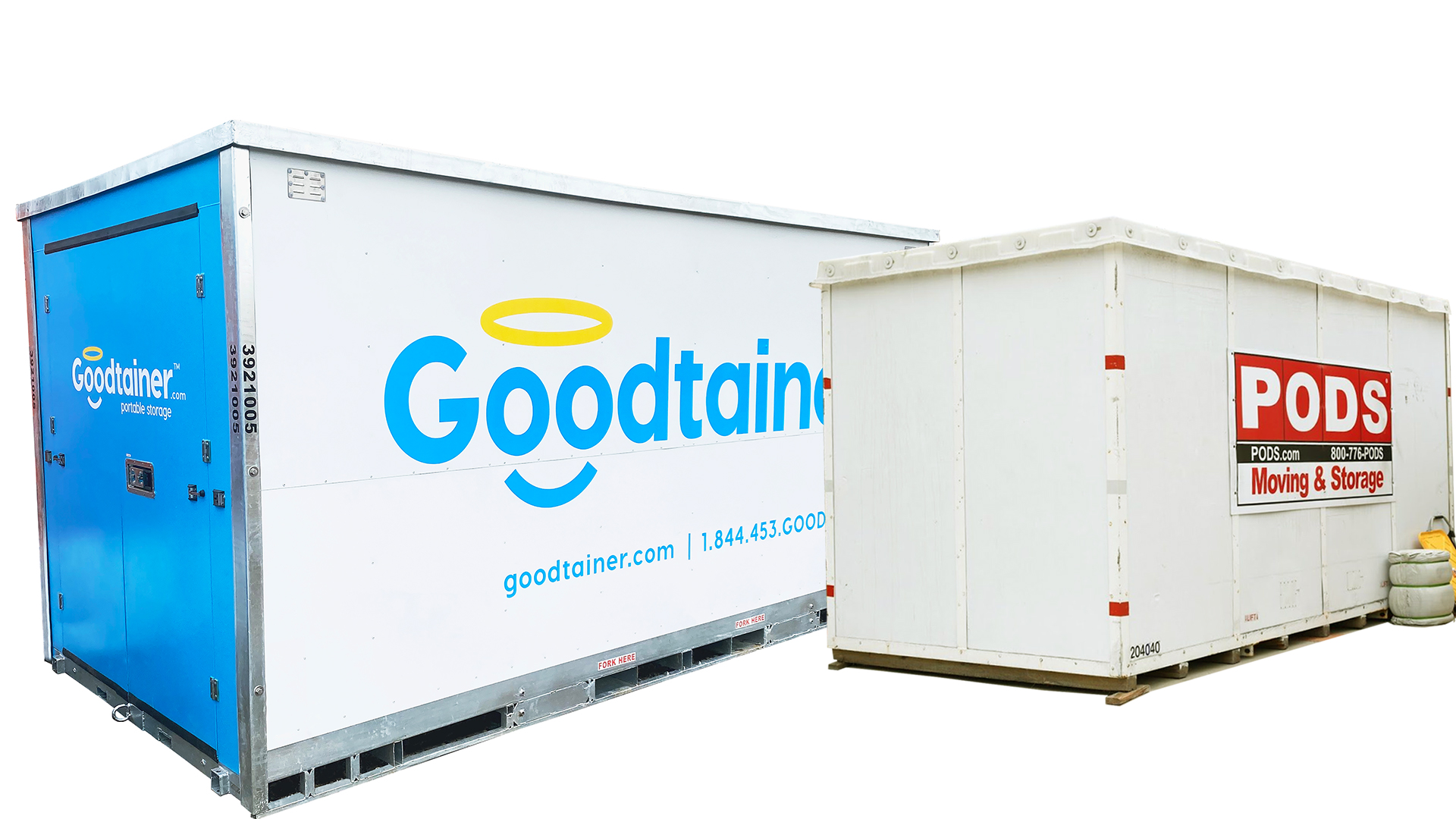 PODS vs Goodtainer container comparison