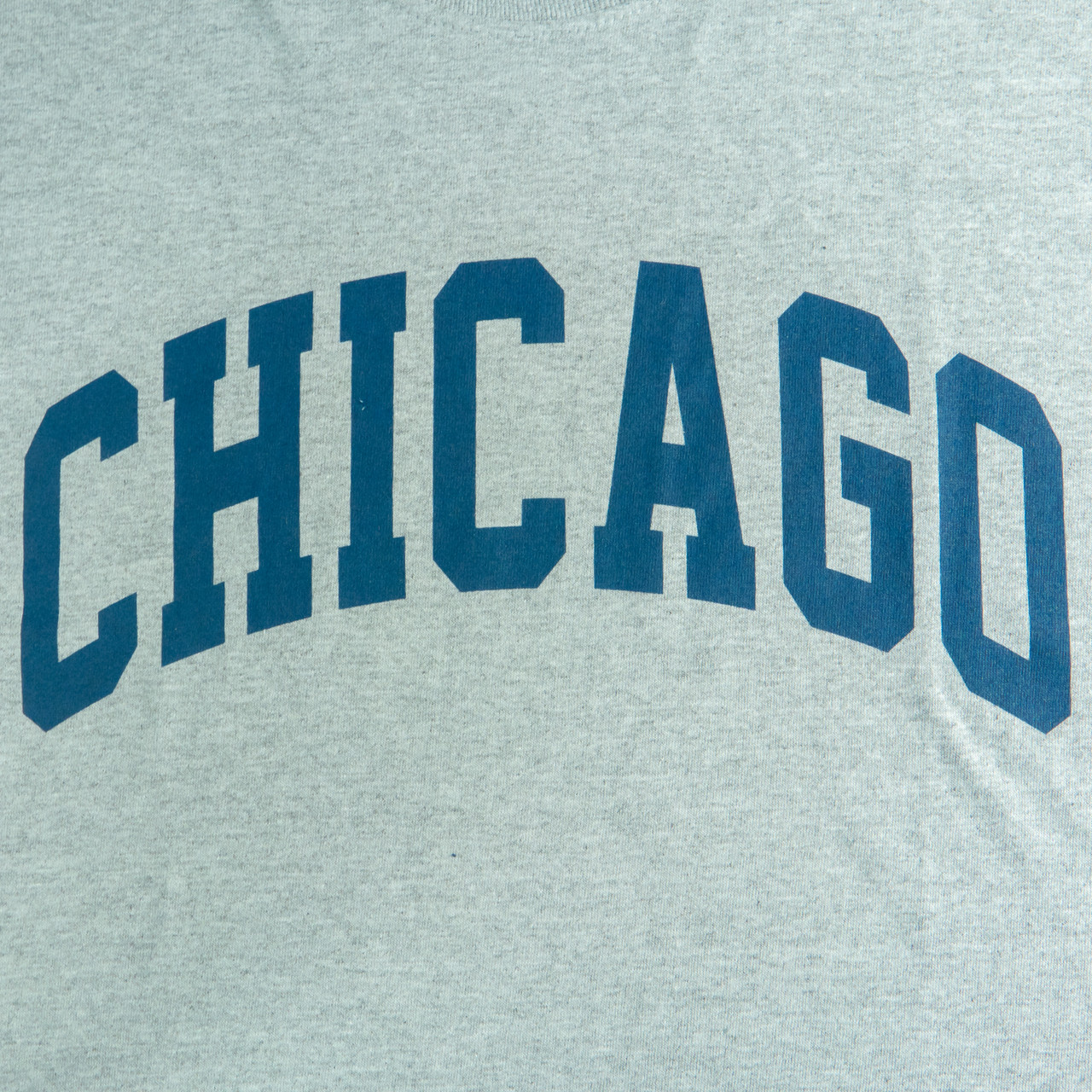 maingate Chicago Flag Charcoal Long Sleeve Hooded T-Shirt X-Large