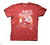 Abe Froman Short Sleeve T-Shirt - Heathered Red