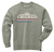 Chicago Skyline Buller Full Frong Ledgend Crew Sweatshirt - Pea