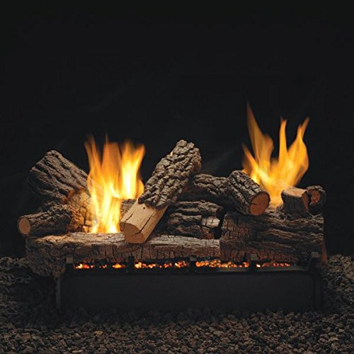 Empire Comfort Systems 30 Rock Creek Logset with MV VF/V Slope Glaze Vista  Burner, NG - EmpireHeat.com