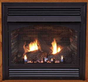 Empire Vent-Free Premium Fireplace 36-inch, Millivolt, Remote Ready, Blower, 36,000 Btu, with logs and liner Empire Vent-Free Premium Fireplace 36-inch, Millivolt, Remote Ready, Blower, 36,000 Btu, with logs and liner
