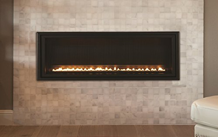 Empire Boulevard Intermittent Pilot with Thermostat Variable Remote Control Contemporary 48" Linear Vent-Free  Fireplace - VFLB48FP90