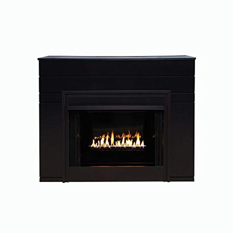 Empire EMBF11SDO Standard Cabinet Mantel with Base - Dark Oak