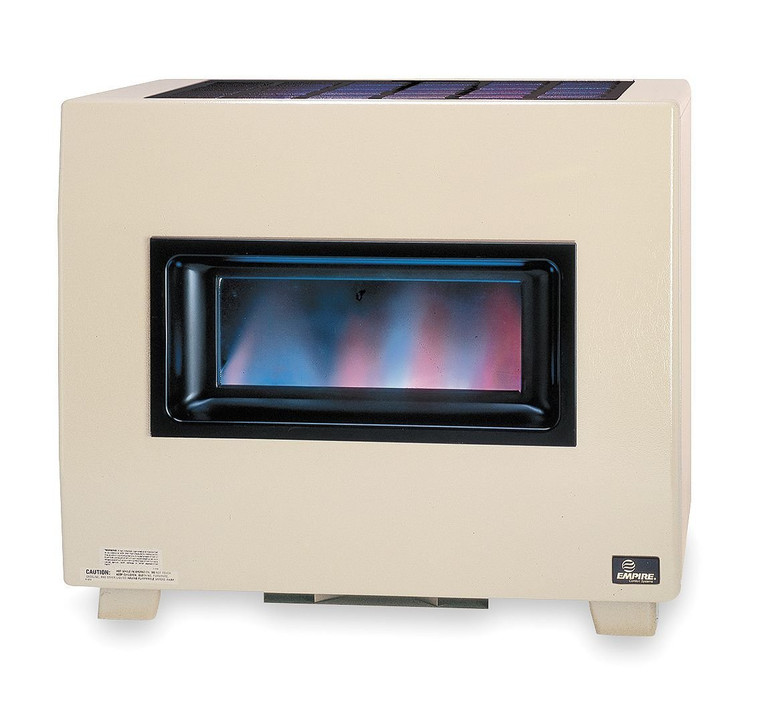 Empire Room Heater RH50B Visual Flame Gas Room Heater - 50,000 BTUs