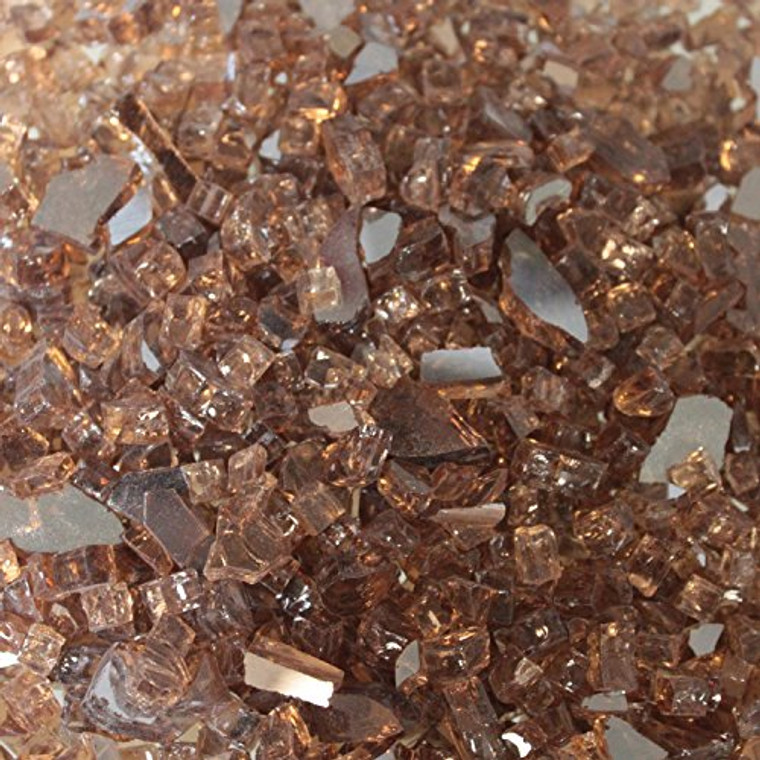 Empire Comfort Systems Decorative Copper Reflective Crushed Glass - Covers 1 sq. ft.