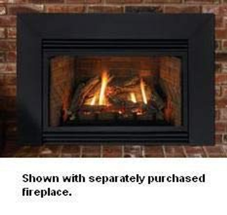 Empire DS28763BL 3-Sided Metal Surround for Fireplace Insert
