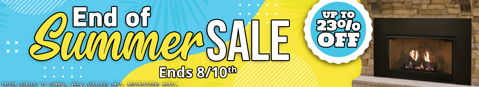 End of Summer Sale