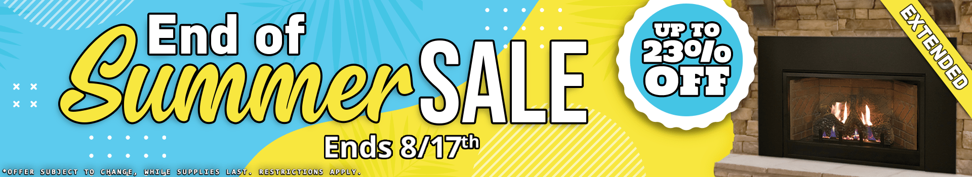 End of Summer Sale