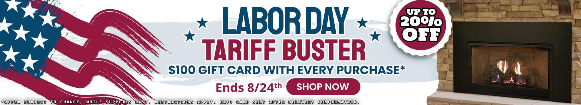 Labor Day Tariff Buster Sale