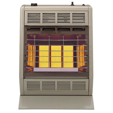 Empire Infrared Heater Natural Gas 18000 BTU, Manual Control 3 Settings -  EmpireHeat.com