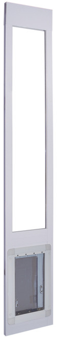 CLEARANCE! 900 Series™ 80" Standard "Double Flap" Dual Pane Glass Pet Patio Door-Mill