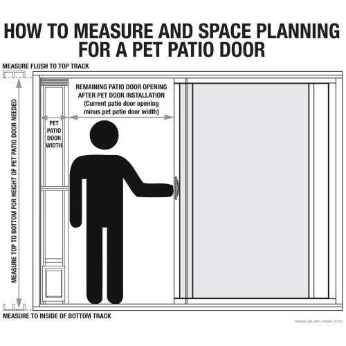 Aluminum Modular Pet Patio Door Ideal Pet Products