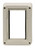 Small Size Plastic Inside Frame With Holes For Screws. Designed For Door With Double Vinyl Flaps Without Side Clips.