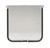 Small Size Cat Flap 6-1/4 X 6-1/4" FLAP Has Solid LEXAN» Plastic Flap/Plastic Frame In A Fast-Fit Patio Door Or Aluminum Modular Patio Door. For Cat Flap Door Insert Only.