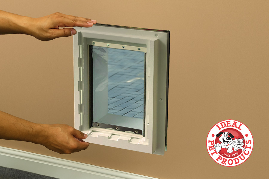 Installing a wall pet door is easier than you think - Ideal Pet Products