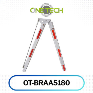 brazo articulado para barrera, barrera vehicular automática, brazo plegable para estacionamiento, accesorio para barrera de acceso, control de acceso vehicular, brazo para servomotor, barrera para sótanos, refacción para barrera automática, Onetech, Qdigital, OT-BRAA5180