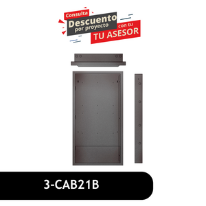 Wallbox with 3 Chassis Spaces 3-CAB21B Wallbox with 3 Chassis Spaces 3-CAB21B