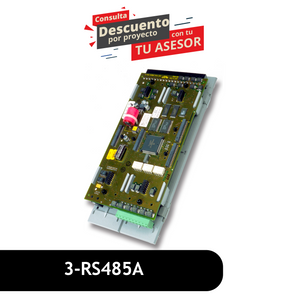 Network Communications Card, Class A. Mounts to the 3-CPU1 and supports Class A/B Network and Audio 3-RS485A Network Communications Card, Class A. Mounts to the 3-CPU1 and supports Class A/B Network and Audio 3-RS485A
