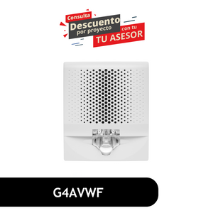 Wall Horn/Strobe, 15-110cd, White, FIRE Marking. G4AVWF Wall Horn/Strobe, 15-110cd, White, FIRE Marking. G4AVWF