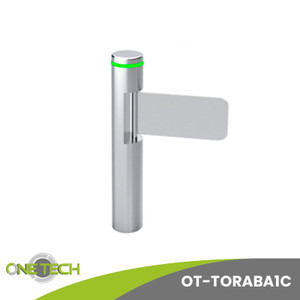 Torniquete Abatible bidireccional de acero inoxidable 304 con estructura de cilindro (paleta de acrílico) para interiores OT-TORABA1C Torniquete Abatible bidireccional de acero inoxidable 304 con estructura de cilindro (paleta de acrílico) para interiores OT-TORABA1C