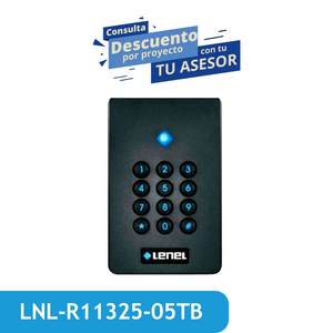 BlueDiamond Multi-Tech US Single Gang Reader with Keypad LNL-R11325-05TB BlueDiamond Multi-Tech US Single Gang Reader with Keypad LNL-R11325-05TB