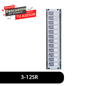 LED Display/Control Module - 12 Switches with 12 Red LEDs 3-12SR LED Display/Control Module - 12 Switches with 12 Red LEDs 3-12SR
