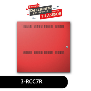 Remote Closet Enclosure - Red 3-RCC7R Remote Closet Enclosure - Red 3-RCC7R