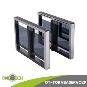 TORNIQUETE ABATIBLE DE MEDIO CUERPO CON SERVOMOTOR. (Cotiza dos piezas para formar un pasillo) OT-TORABASERVO2P TORNIQUETE ABATIBLE DE MEDIO CUERPO CON SERVOMOTOR. (Cotiza dos piezas para formar un pasillo) OT-TORABASERVO2P