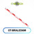 OT-BRALED6M, Brazo rígido 6 mts. / One Tech / ancho 10 cm / con ajuste de 2 tornillos.