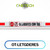 OT-LETGDERES, Onetech, Qdigital, letrero para pluma vehicular, residentes con TAG, señalización para barrera vehicular, control de acceso vehicular, acceso residencial, identificación vehicular, carril exclusivo residentes, accesorio para barrera automática, señalética para estacionamientos, control de acceso con TAG.