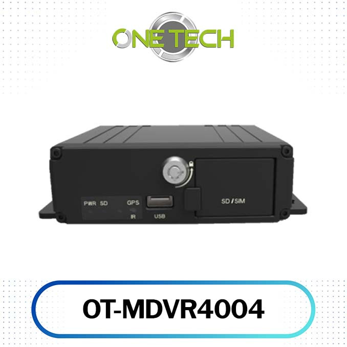 OT-MDVR4004, Onetech, Qdigital, DVR móvil, MDVR 4 canales, DVR vehicular, grabador móvil 1080p, videovigilancia móvil, monitoreo vehicular, GPS para flotillas, DVR con 4G, gestión de flotas, seguridad para transporte, grabación móvil, sistema MDVR, transporte público, logística y rastreo vehicular.