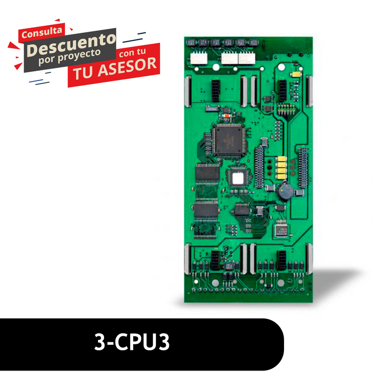 Central Processor Unit Module, Mounts to local rail at a dedicated location. 3-CPU3