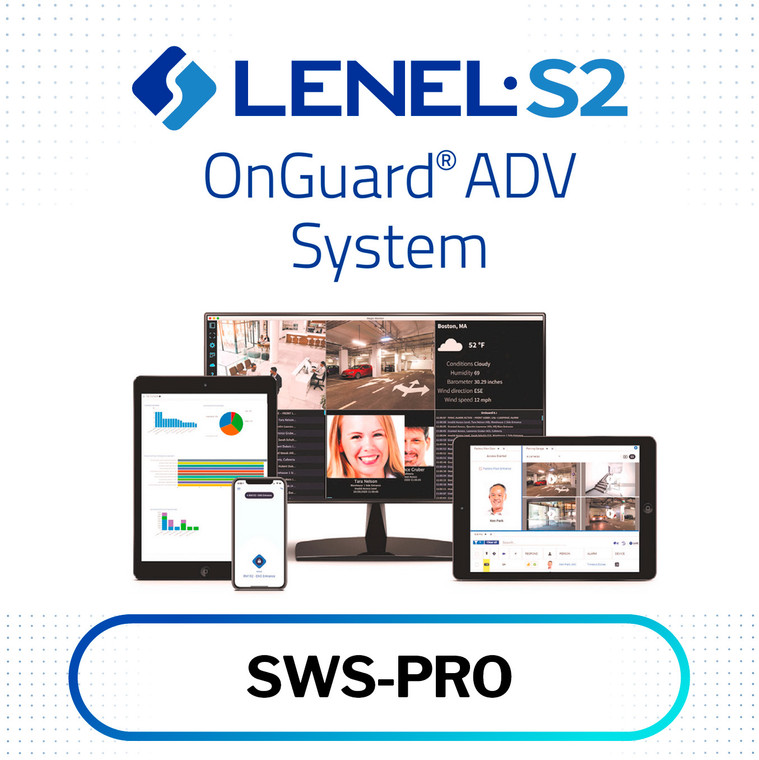 OnGuard PRO Server Software License – OnGuard Server software SWS-PRO