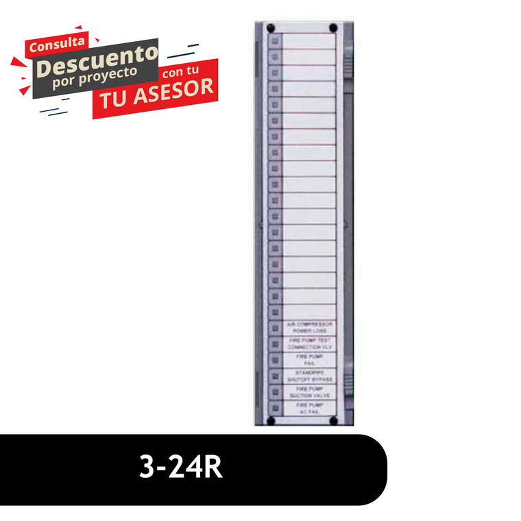 LED Display Module - 24 Red 3-24R