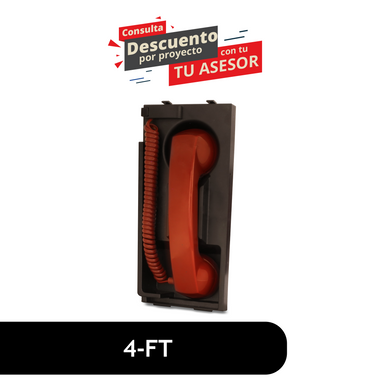 Firefighter Master Handset 4-FT