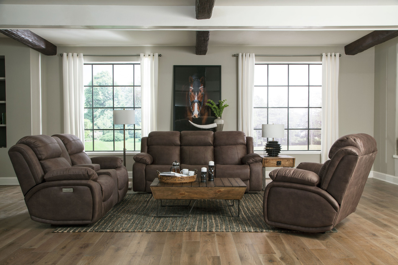 stanton power reclining sofa