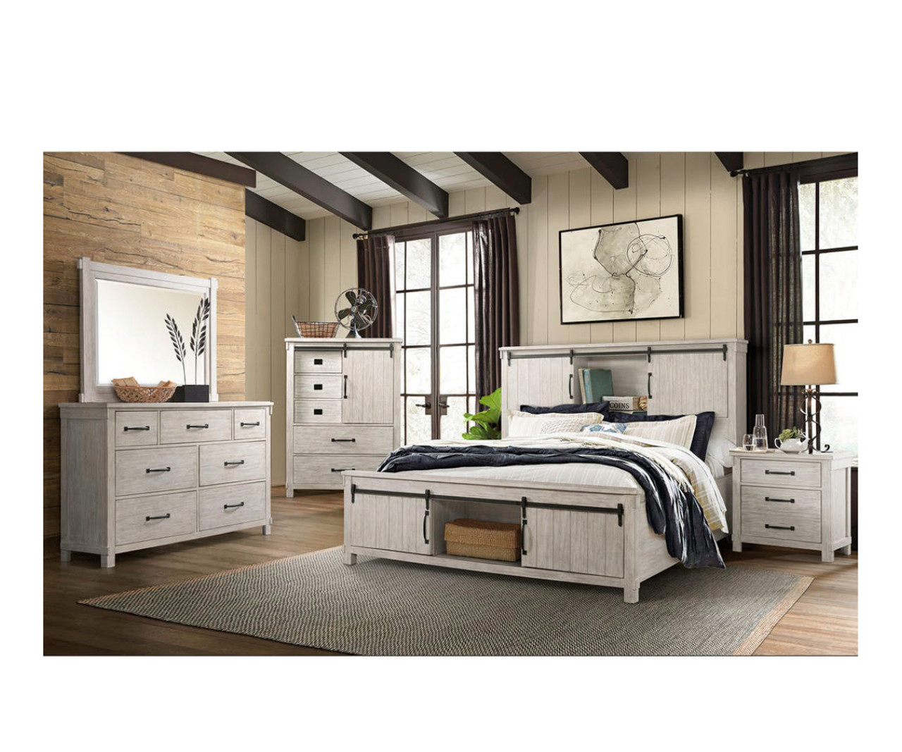 queen bedroom sets clearance near me