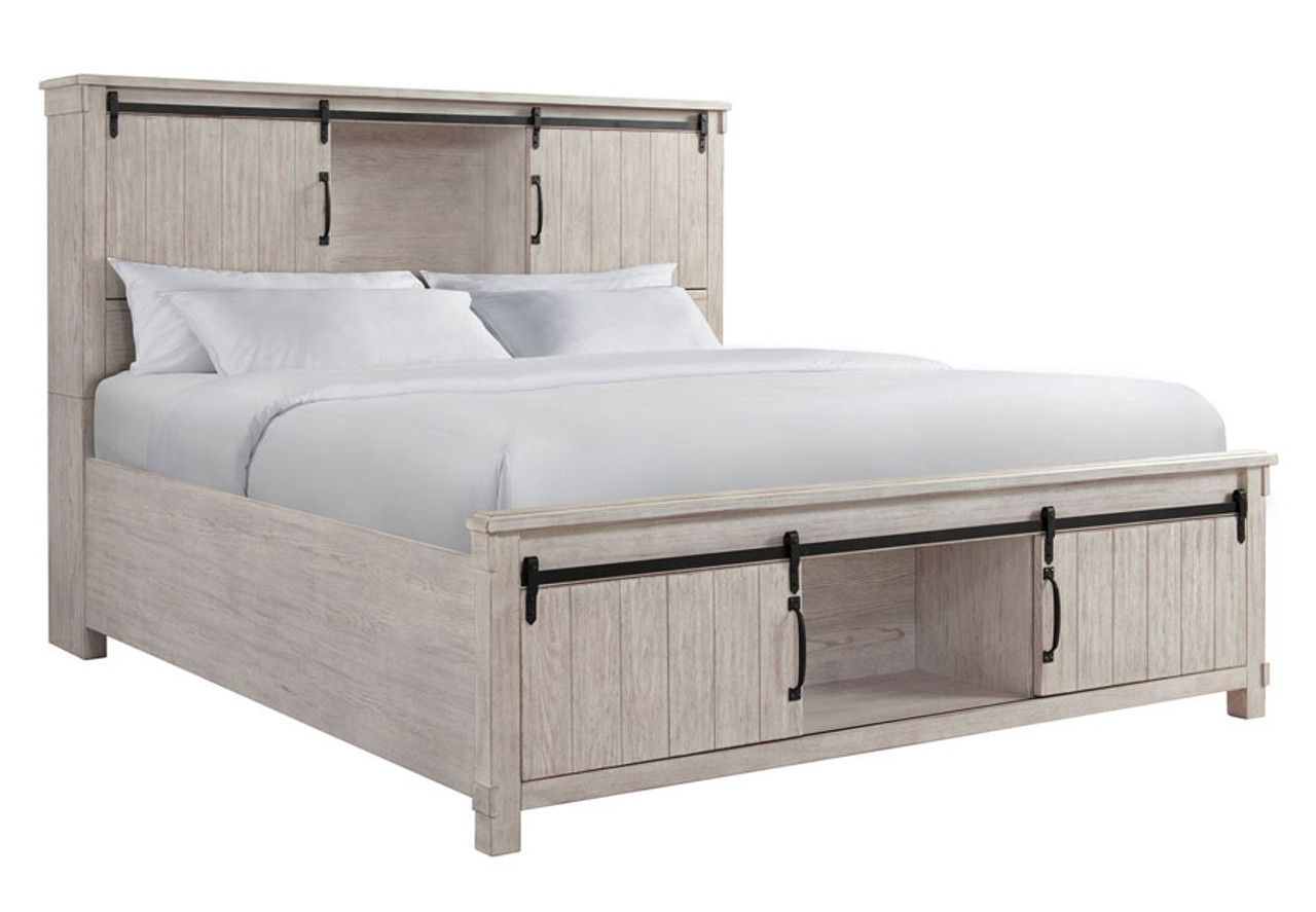 Scott white shop bedroom set