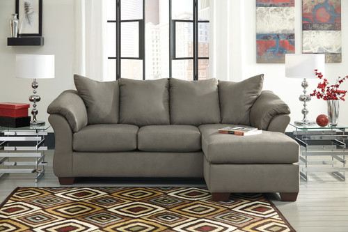Darcy Cobblestone 2 Pc. Sofa/Couch/Couch Chaise, Loveseat