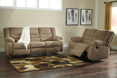 Tulen Mocha 2 Pc. Reclining Sofa/Couch/Couch, Loveseat
