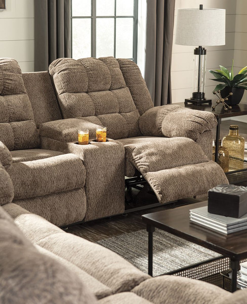 Workhorse Cocoa 2 Pc. Reclining Sofa/Couch/Couch, Loveseat